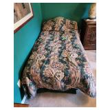 Single Bed Frame and Bedding