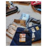 6 Pair 38w x 29l Mens Pants