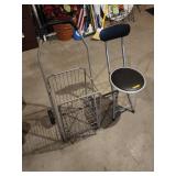Seat and Shopping Basket