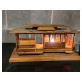 Powell & Mason Trolley Car Night Light