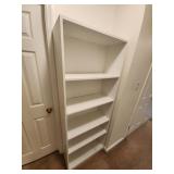 White Book Shelf  71x28x12