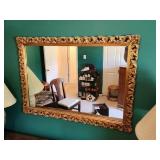 Large Vintage Decorative Mirror
