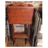 5 Wooden TV Trays