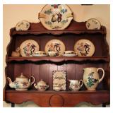 French Dish Set & Decor