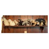 Vintage Sheep Decor