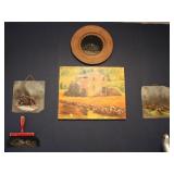 Hand Painted Rustic Farmer Barn Decor