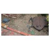 Turtle, Frogs, & Bird Garden Decor