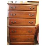 5 Drawer Wooden Dresser
