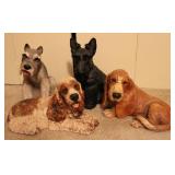 Lady and the Tramp Dog Statues