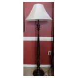 Decorative Black & Bronze Floor Lamp
