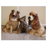 Ceramic Dog Door Stops