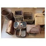 Large Vintage Basket Collection