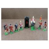 Vintage Britains 8 Toy Soldiers
