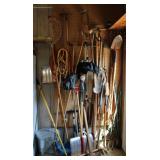 Long Handle Tools, Trash Bin, & More