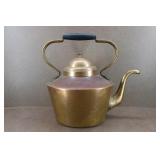 Vintage Italy Copper Tea Kettle