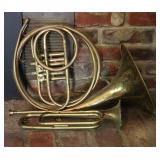 Brass French Horn & Trumpet