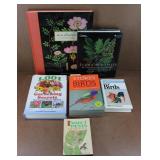Book Collection on Birds, Insects, & Plants