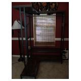 Metal/ Wood Clothes Rack