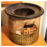 Vintage Painted Floating Minnow Bucket