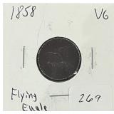 1858 Flying Eagle Cent