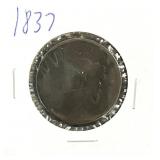 1837 Large Cent