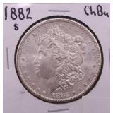 1882-S Morgan Silver Dollar