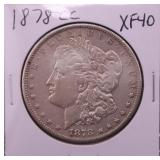 1878-CC Morgan Silver Dollar