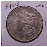 1890-S UNC Morgan Silver Dollar