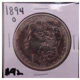 1894-O Morgan Silver Dollar