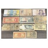 11pc Foreign Currency