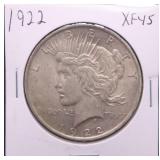 1922 Peace Silver Dollar