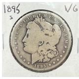 1895-S Morgan Silver Dollar