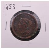 1853 Large Cent