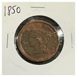 1850 Large Cent