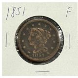 1851 Large Cent