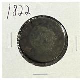 1822 Large Cent