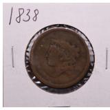 1838 Large Cent