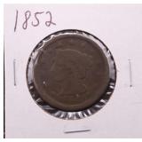 1852 Large Cent