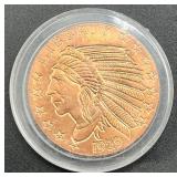 1oz. .999 Copper Indian Head Round