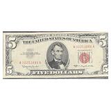 1963 Red Seal $5