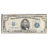 1934-A $5 Silver Certificate