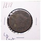 1818 Large Cent