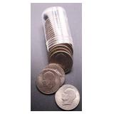Roll of Assorted Ike Dollars