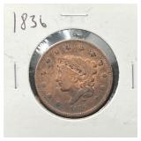1836 Large Cent