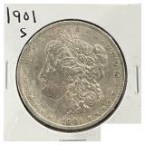 1901-S  Morgan Silver Dollar