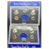 1968 & 1969 US Proof Sets