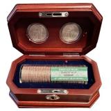 Unc. Kenney Half Dollar 50th Ann. Collector Roll
