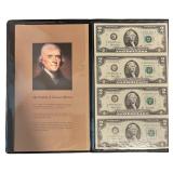 Thomas Jefferson Uncut $2 World Reserve Book