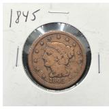 1845 Large Cent
