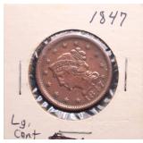 1847 Large Cent